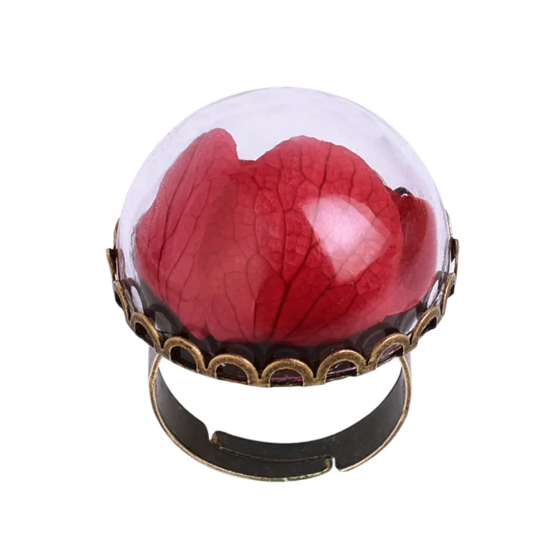 5 шт./лот 2017 оптовая продажа винтажные подвески регулируемые стеклянные кольца