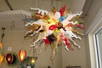 free shipping special customized hand blown glass chandelier