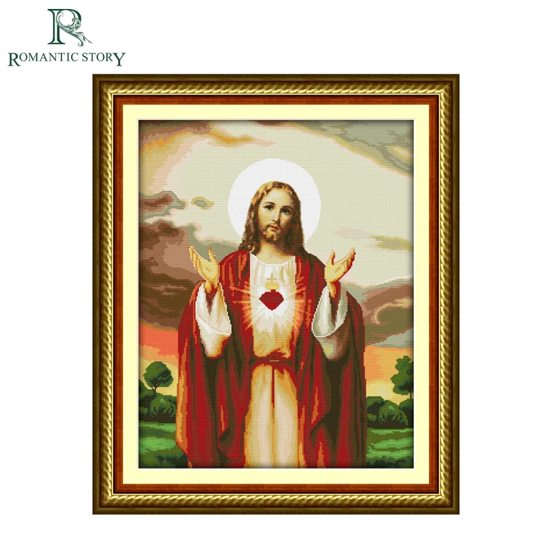 Набор для вышивки крестиком Лорд Иисуса|handmade needlework|cross stitchcross stitch needlework |