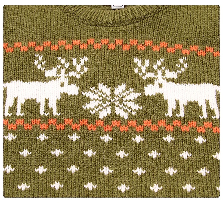 6M-24M Baby Girls/Boys Deer Pattern Winter Knitted Clothes Boys/Girls O-Neck Pullovers Sweaters Newborn Kids Dot Jumper DC509 |