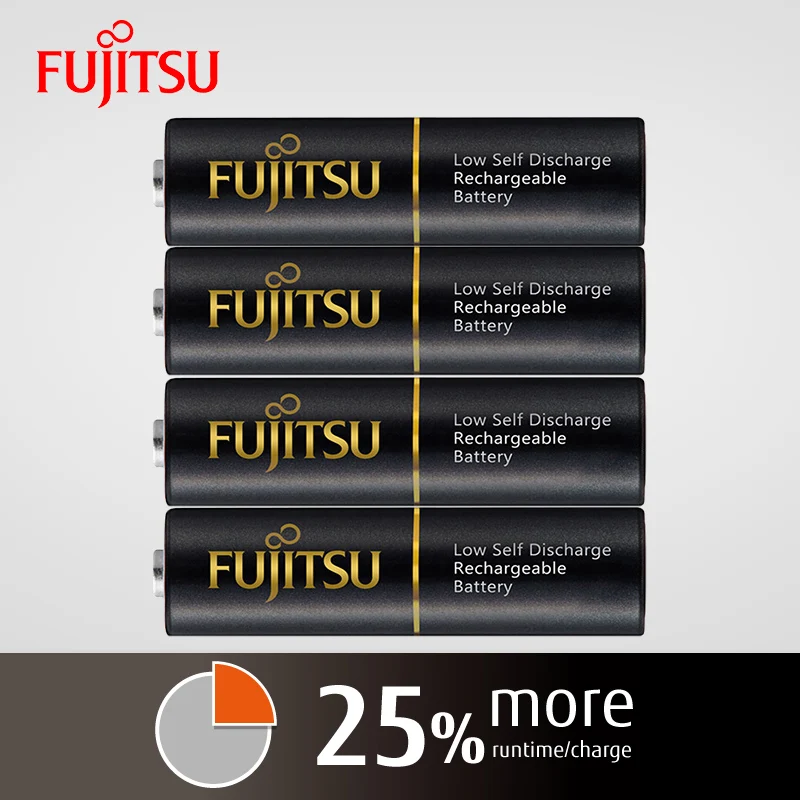 Оригинальная Аккумуляторная батарея и внешний аккумулятор Fujitsu 4 шт./упак. 1 2 в NIMH