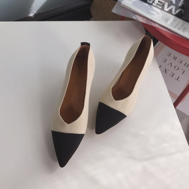 2019 Autumn Female Sandals Pointed Lady Sexy High Heels Black with Thick Wild Single Women Shoes Sandalias Femeninas | Обувь