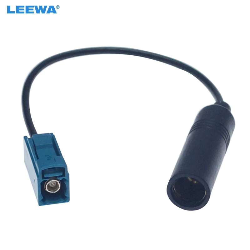 LEEWA 10pcs Fakra Car Aerial Antenna Adapter Female to DIN Radio for VW BMW Peugeot Skoda #CA2019 | Автомобили и мотоциклы