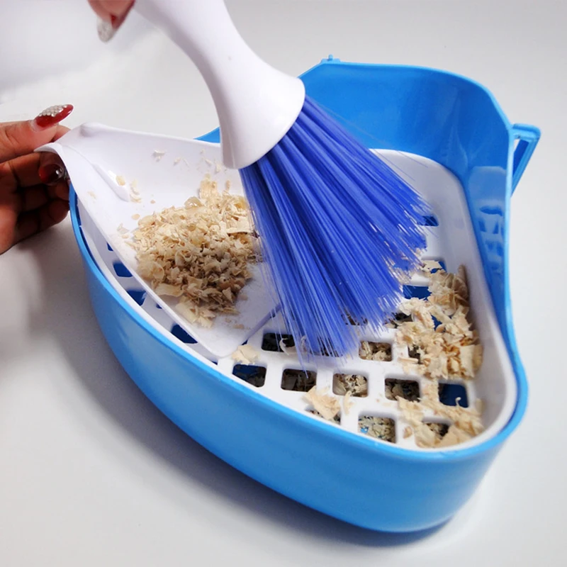 Pet совок для ухода за собаками комплект Pooper Scooper набор чистящих средств щетка и