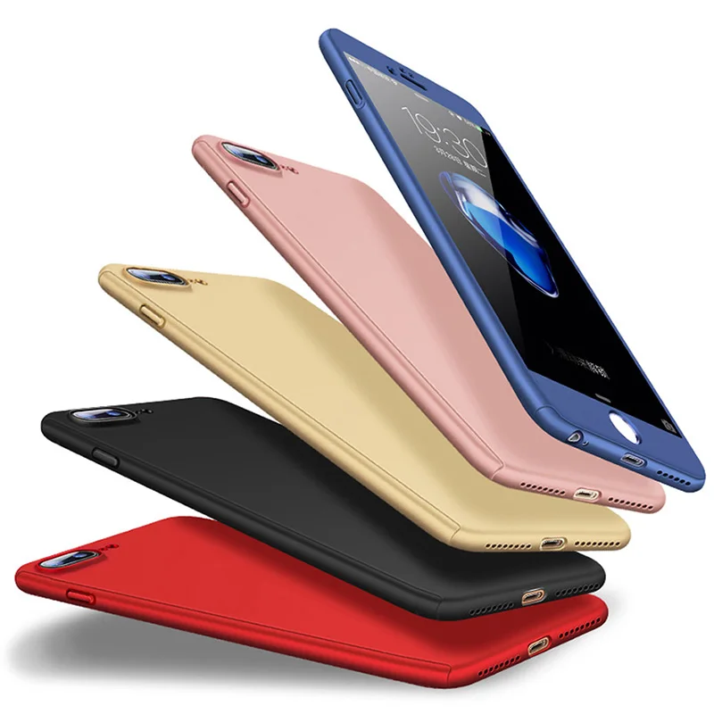 Чехол CAPAME для Xiaomi Redmi 4X Note 4 Global 360 стеклянный чехол полное покрытие жесткие