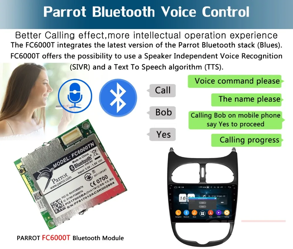 " ips Android 9,0 8 ядерный 4G+ 64G Автомобильный DVD Радио мультимедийный плеер gps для PG PEUGEOT 206 PG206 DSP CarPlay Parrot BT Adas стерео