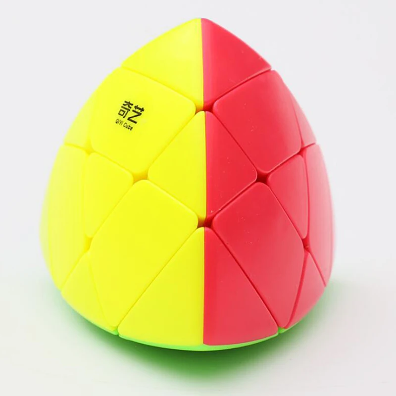 D-FantiX Qiyi MoFangGe кубик рубика Mastermorphix 3x3 куб Stickerless Пирамида извилистая магический Puzzle