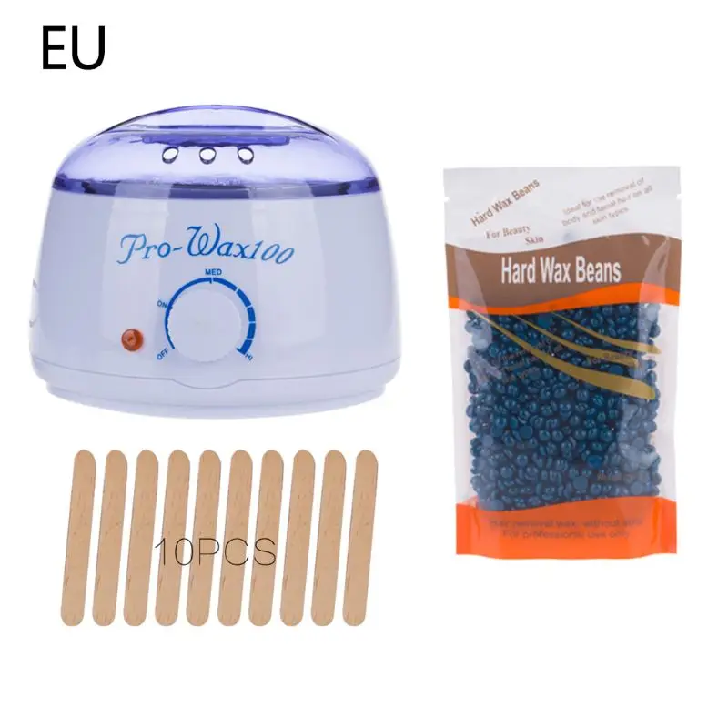 White 500cc ручной воск машина Горячий парафин подогреватель тела депилятор салон спа удаление волос инструмент с воском - Color: White