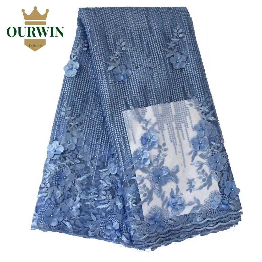 Новейшая кружевная ткань из тюля в африканском стиле 2020 Румяна розового цвета Aso