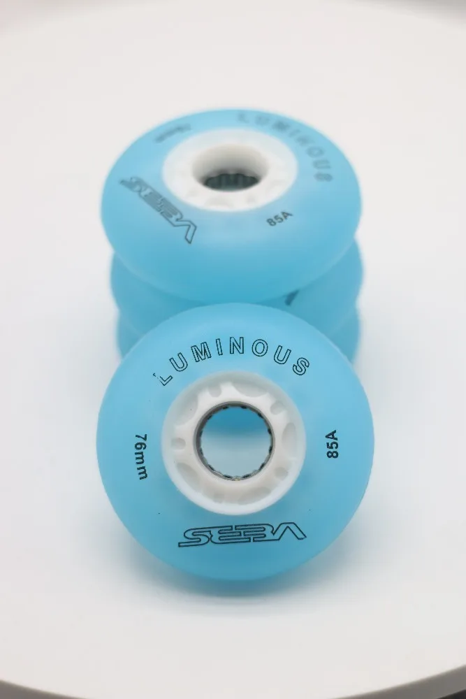 Japy Skate SEBA светящийся светодиодный вспышка Встроенный скейт колеса светодиодный раздвижные ролики 85A скольжение слалом Patines шины