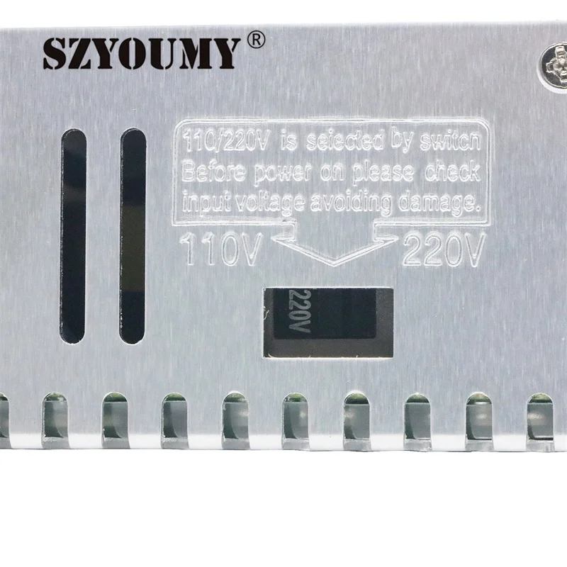 SZYOUMY Регулируемый DC5V 70A 350W источник питания импульсный драйвер 110v 220V AC DC 5V для