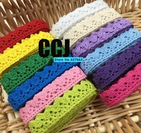 20yardslot mixed colors cotton lace border lacesewing trim patchwork trims sewing supplies accessories