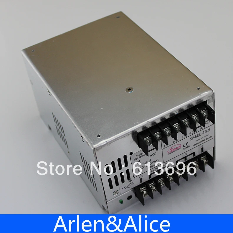SP500W 13 5 V 37A с PFC одиночный выходной импульсный источник питания для светодиодной
