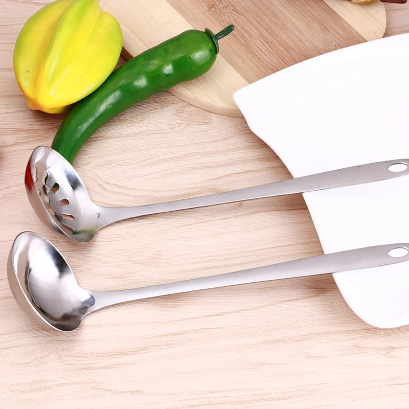 Дуршлаг Из Нержавеющей Стали суповый ковш кухонный столовый сервиз обслуживание