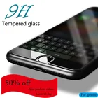Защитное закаленное стекло для iphone 6 7 8 plus XS max XR, Защитное стекло для экрана iphone 7 6S 8, пленка