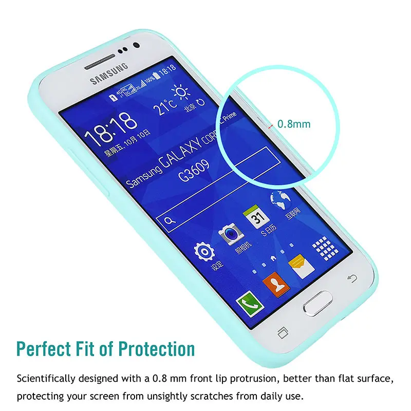 Чехол для телефона samsung Galaxy Core Prime G360 G3608 силиконовый чехол Роскошный ультра