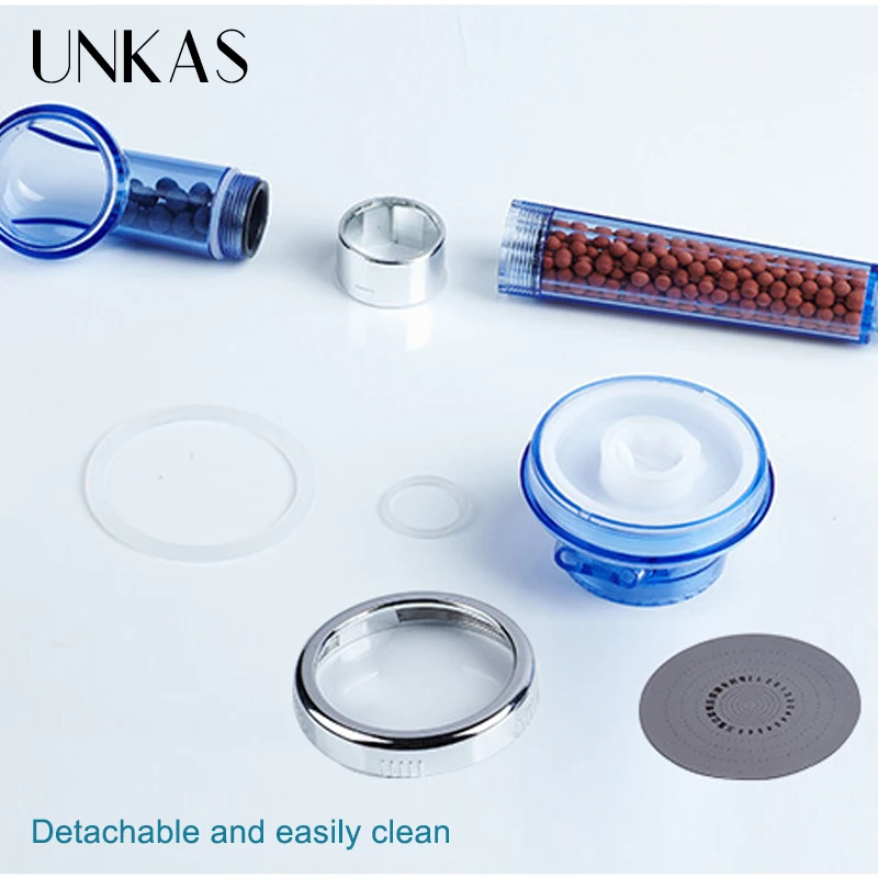 Регулируемая струйная головка для душа с 3 функциями экономия воды под высоким