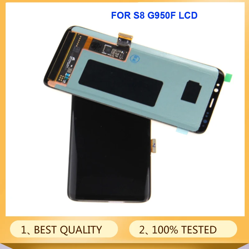 Сменный ЖК экран для Samsung Galaxy S8 G950 G950F G950F|Экраны мобильных телефонов| |