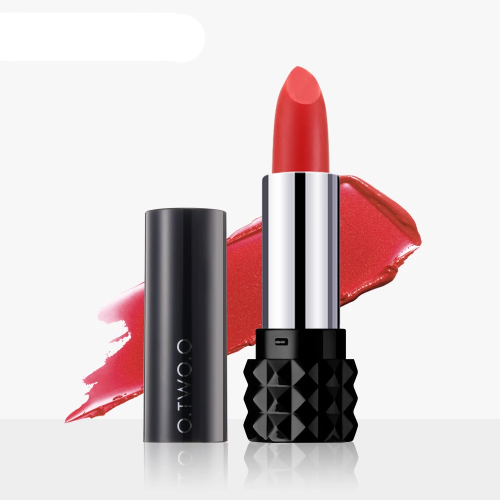 O.TWO.O Matte Lipstick 12 Colors lips makeup Long Lasting Velvet Silky Sexy Moisturizer Cosmetics |