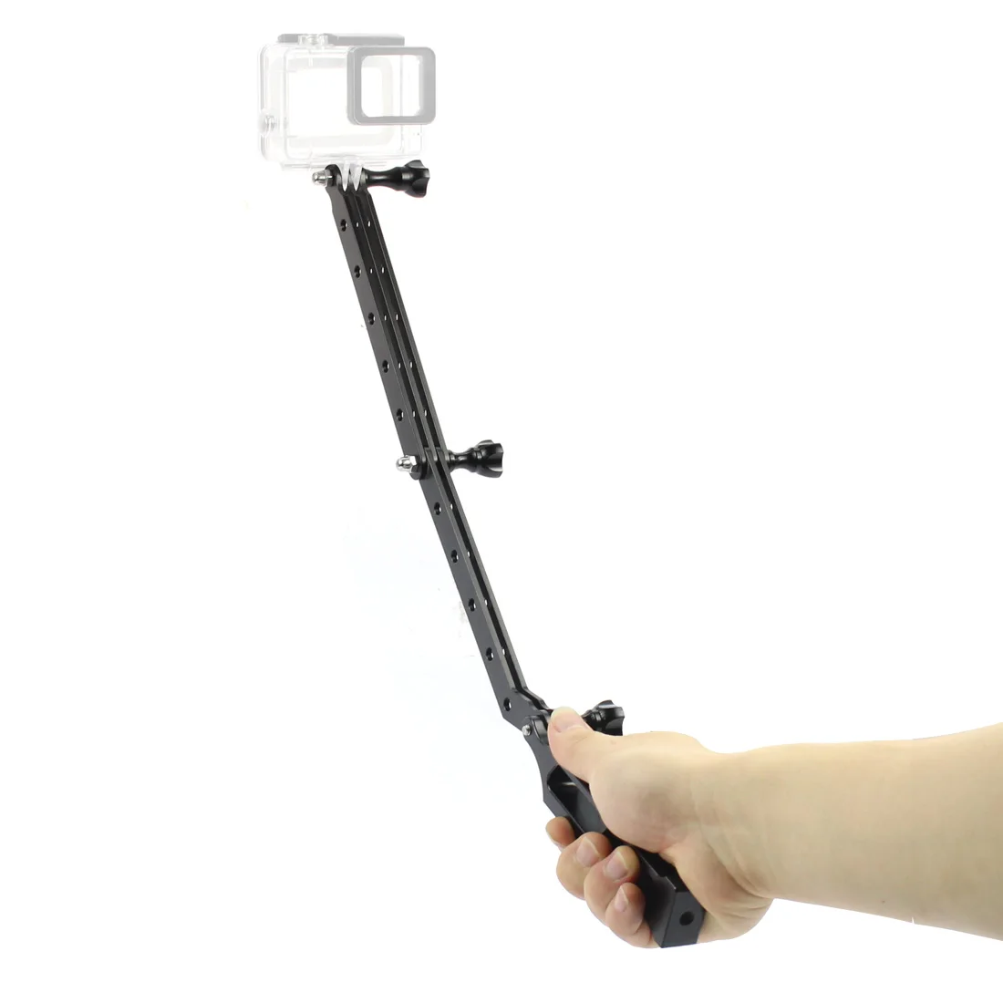 CNC селфи палка шлем расширение складной кронштейн тактическая ручка для Gopro Osmo Action для XIAOMI YI eken Action camera