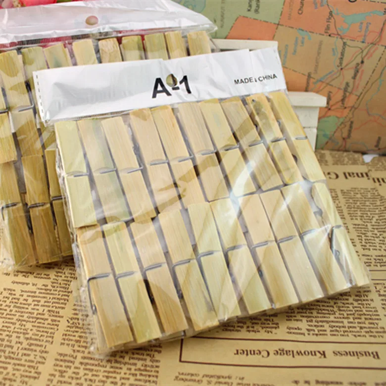 20 шт. деревянные булавки зажимы для одежды|bamboo clothes pins|hanging clipsbamboo pegs |