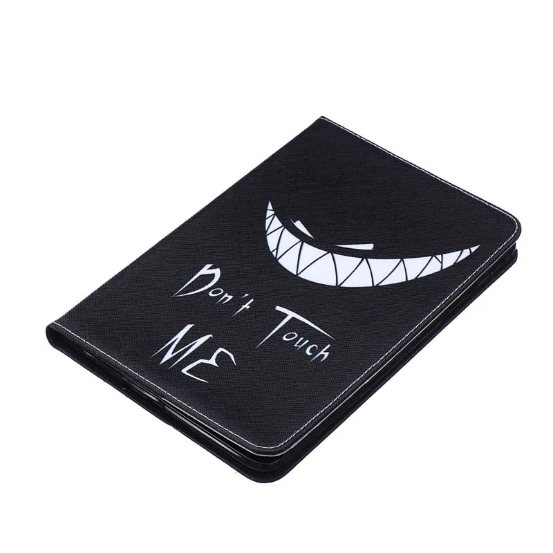 Кожаный чехол книжка с подставкой и рисунком для планшета Samsung Galaxy Tab A 8 0 T350 T351 T355