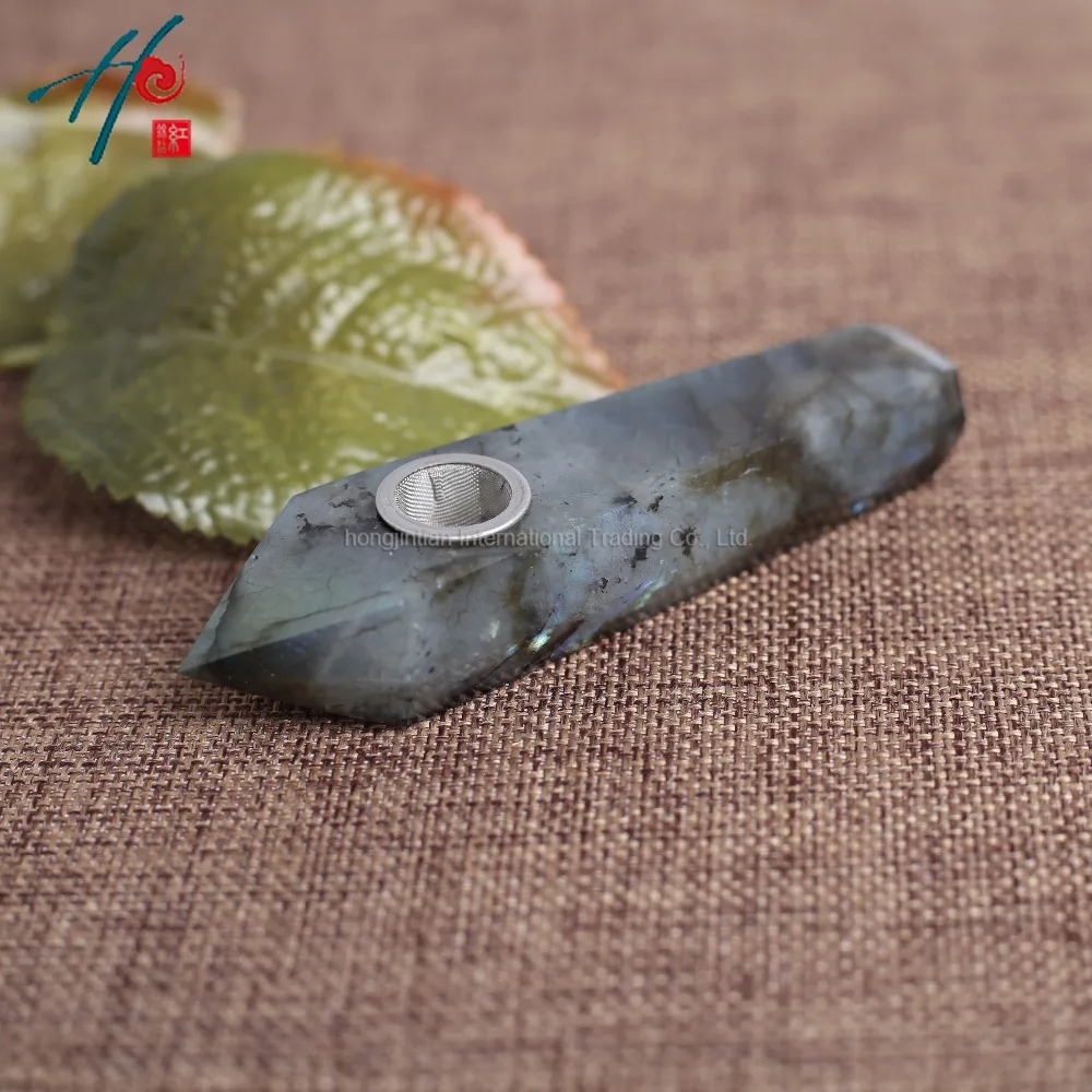 Мода Природный кристалл портативный Длинные табака Бесплатная дешевые