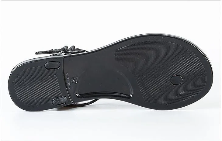 

Dropshipping Clip Toe Sandals Flat Floral Women Flip Flops Beach Shoes Comfort Buckle Strap