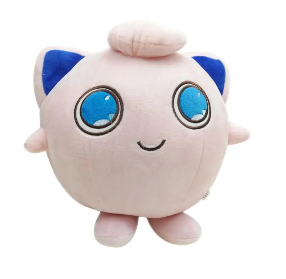 Jigglypuff 30 см Lapras eevee Fennekin Marowak Psyduck Плюшевые игрушки прекрасный Аниме Кукла коллекция хобби мягкая качественная мягкая игрушка подарок для девушки - Цвет: Jigglypuff