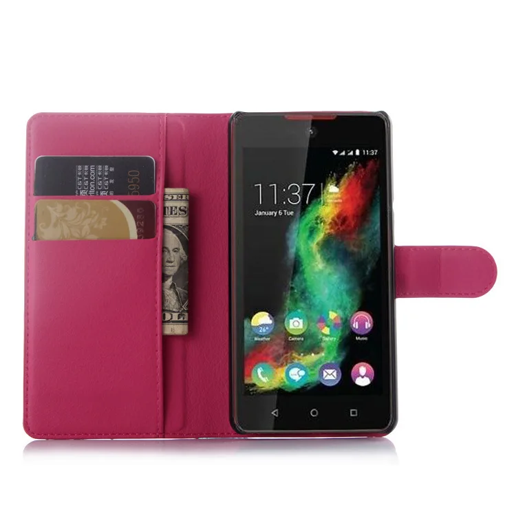 Роскошный кожаный чехол кошелек с подставкой и отделением для карт|wallet case for