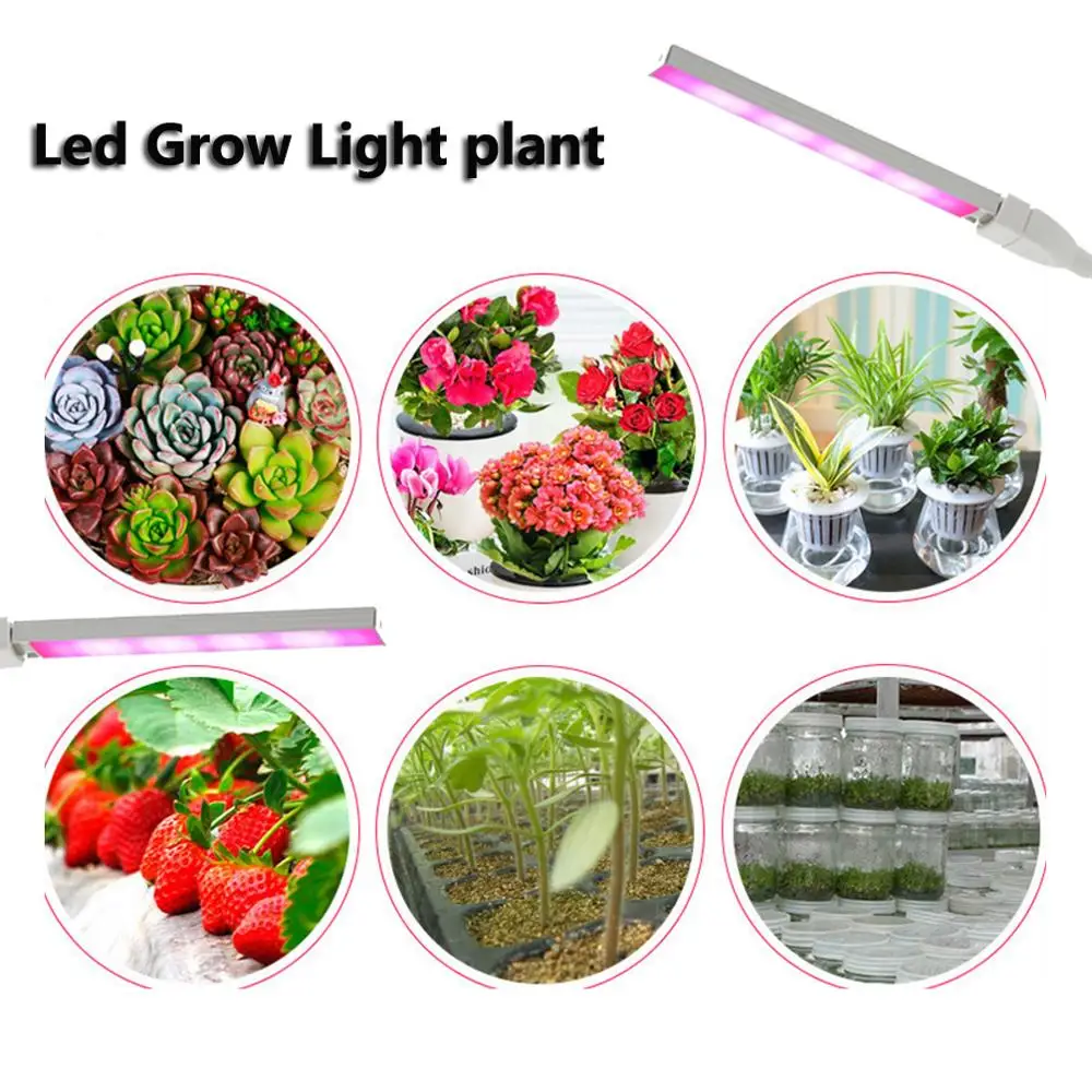 LEDGLE 3W LED Grow Light лампы для растений эффективные planta de luz с УФ лампой выращивания