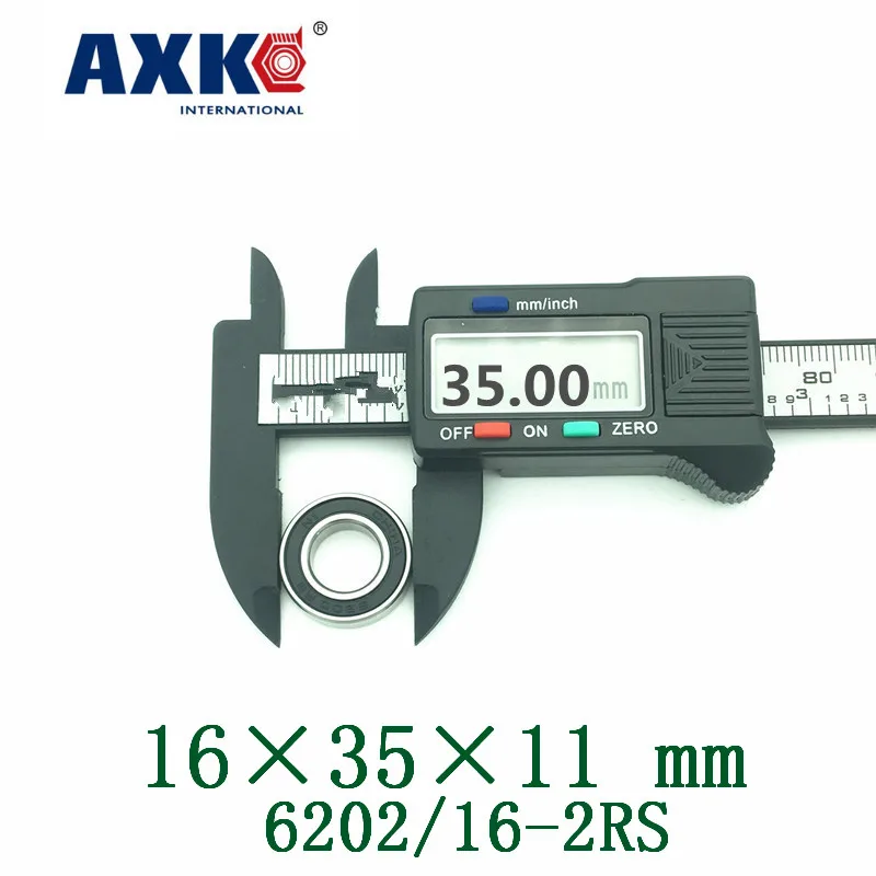 2021 ограниченная продажа Axk 16 мм шарикоподшипники 6202 2rs 6202/16 подшипник 16x35x11 Cnc