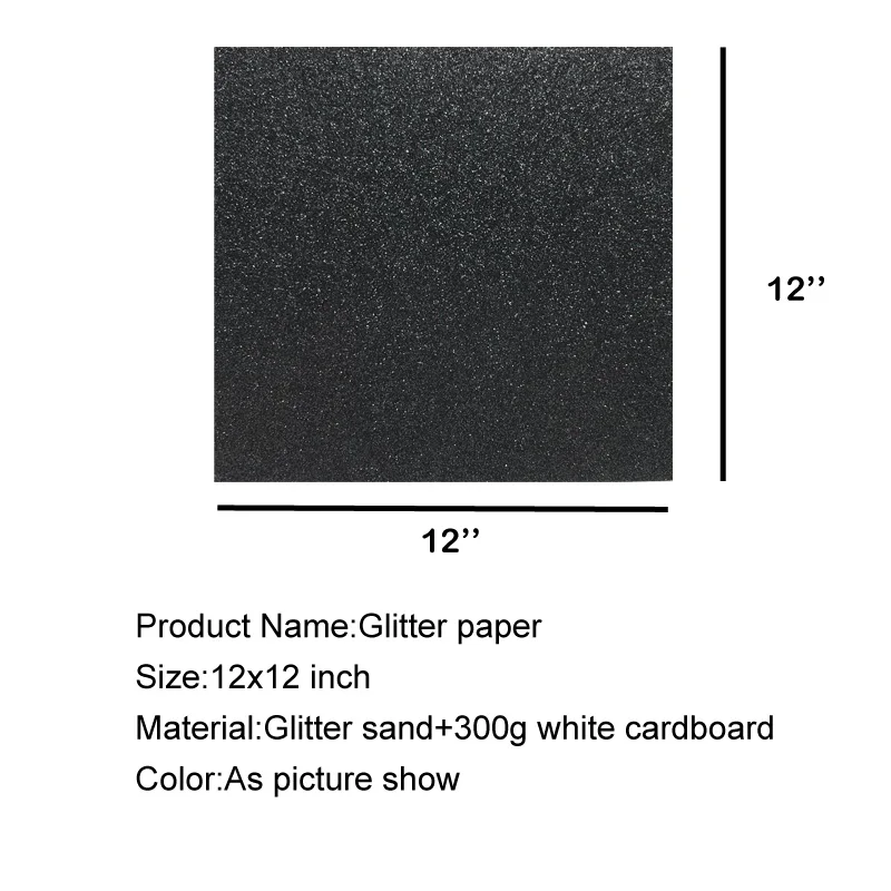 JC 10 шт. 12 ''x 12'' Топ Класс Блеск ремесло Бумага картон вечерние украшения