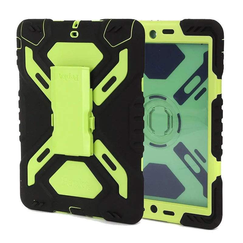Pepkoo Defender Military Spider Stand водонепроницаемый грязезащитный ударопрочный чехол для iPad 9