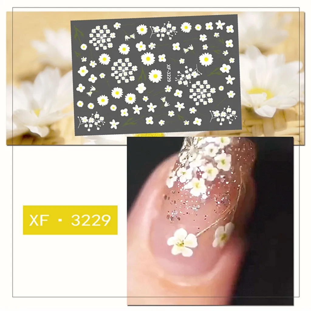 Full Beauty Summer 12 Designs Nail Water Sticker Set Fruit Lemon Slider Art Transfer Decal Colorful Charm Decor LD | Красота и