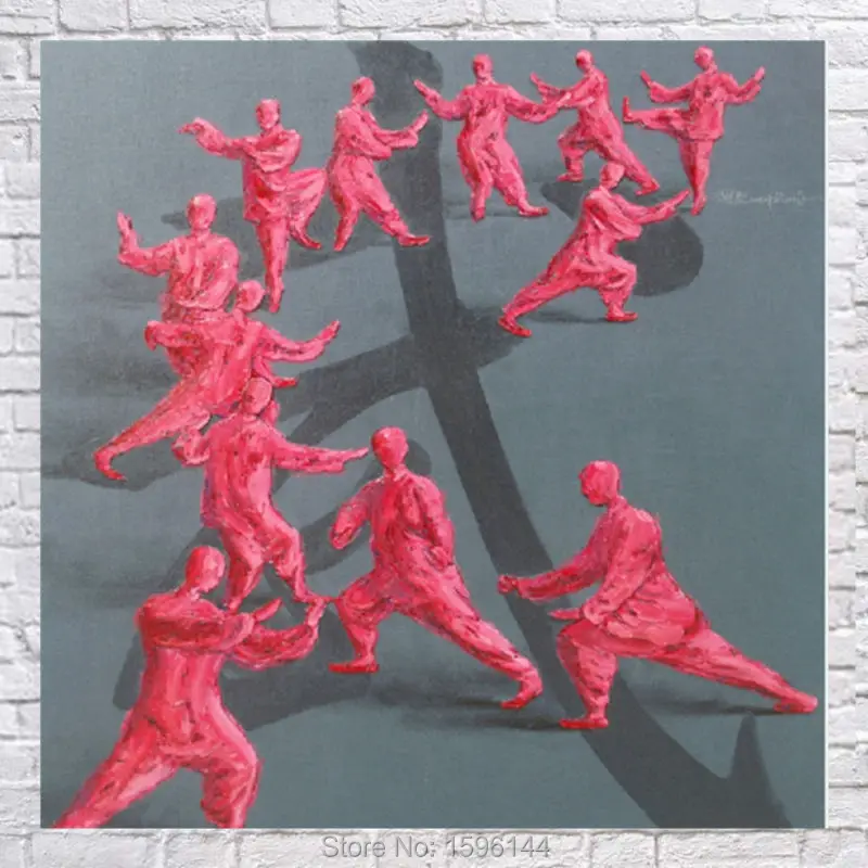 Ручная роспись маслом на холсте китайское современное искусство YuNancheng