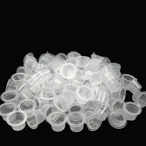 Набор контейнеров для перманентного макияжа, одноразовые пигментные чернила для бровей и губ, 100 шт., 91215 мм