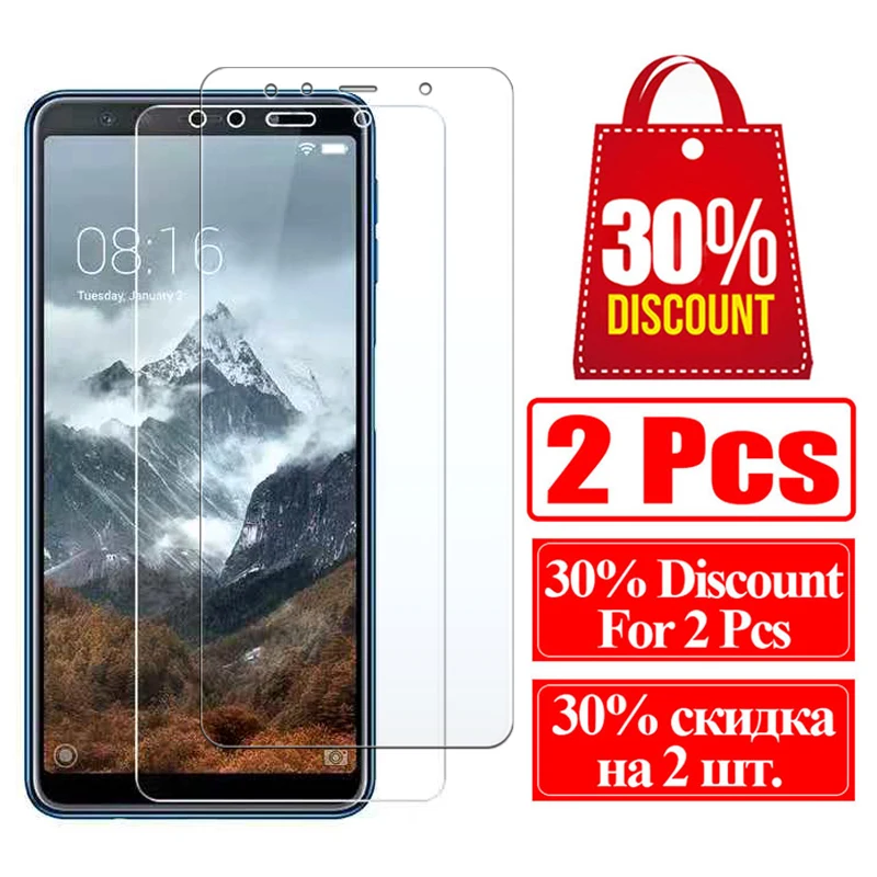 Для samsung galaxy A7 2018 закаленное стекло A8 плюс screenprotector a750 a730 защитный cam лист 7 8 tremp