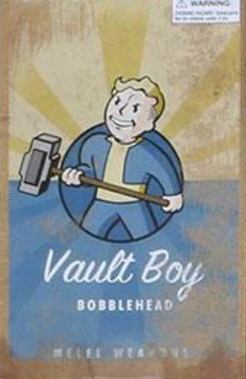 Gaming Heads Fallout 4 Bobblehead Cute vaddle Boy Series 1 фигурка Коллекционная модель игрушки - Цвет: hammer with box