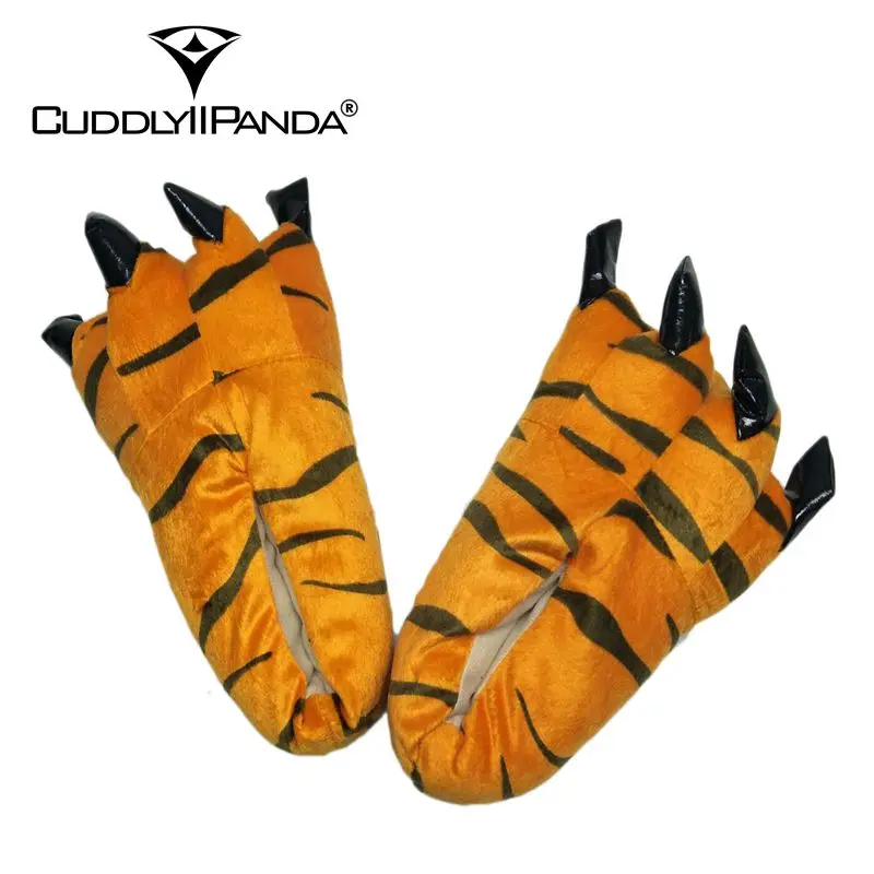 CuddlyIIPanda/Лидер продаж Брендовые тапочки с забавными животными Милые когтями