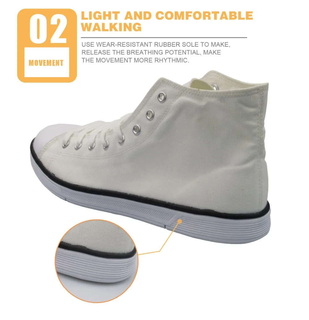 Женские холщовые кроссовки на шнуровке THIKIN повседневные с вулканизированной