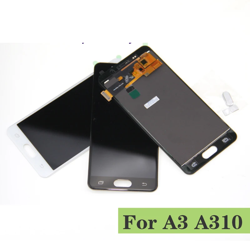 Регулируемая яркость для Samsung Galaxy A3 2016 A310 A310F SM ЖК дисплей сенсорный экран в сборе