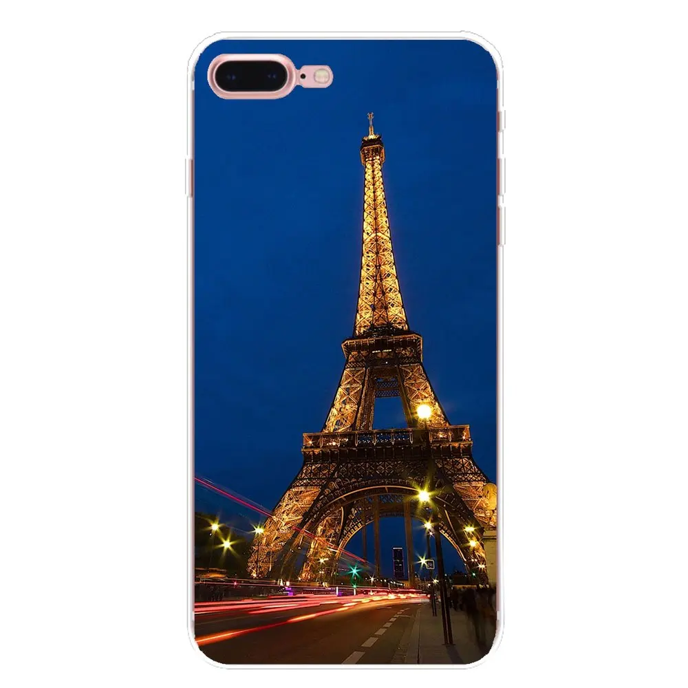 Eiffel Tower Night Bokeh Lights For Xiaomi Mi6 Mi 6 A1 Max Mix 2 5X 6X Redmi Note 5 5A 4X 4A A4 4 3 Plus Pro Silicone Shell Case |