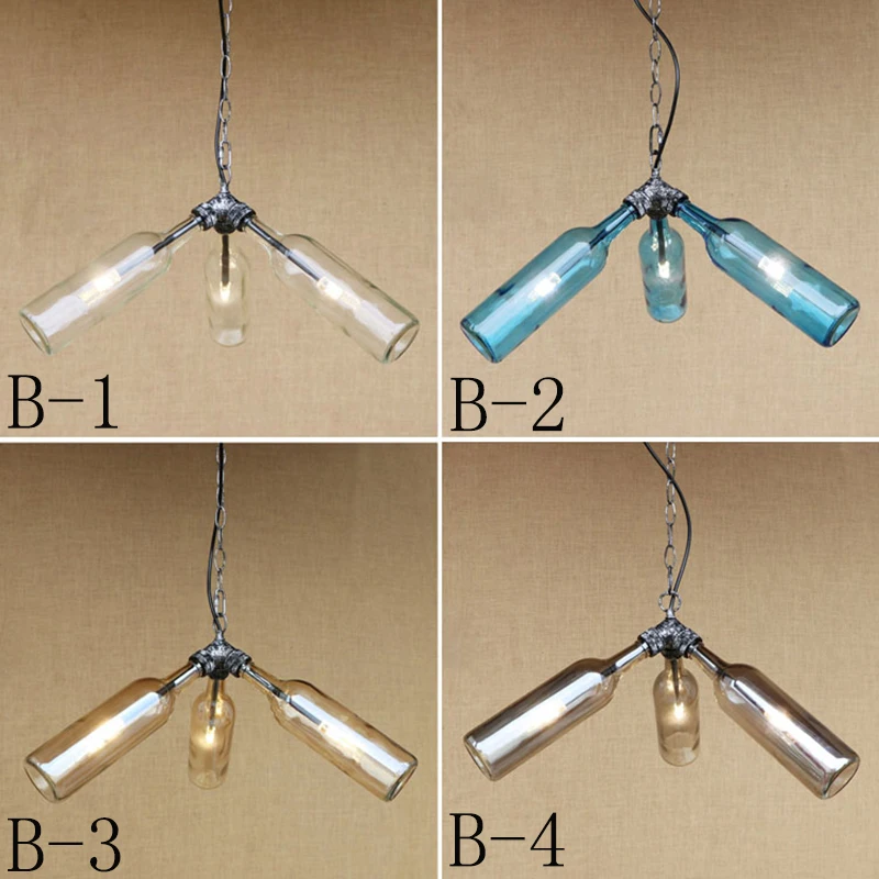 Новый G4 Американская страна Винтаж стеклянный абажур Крытый подвесные