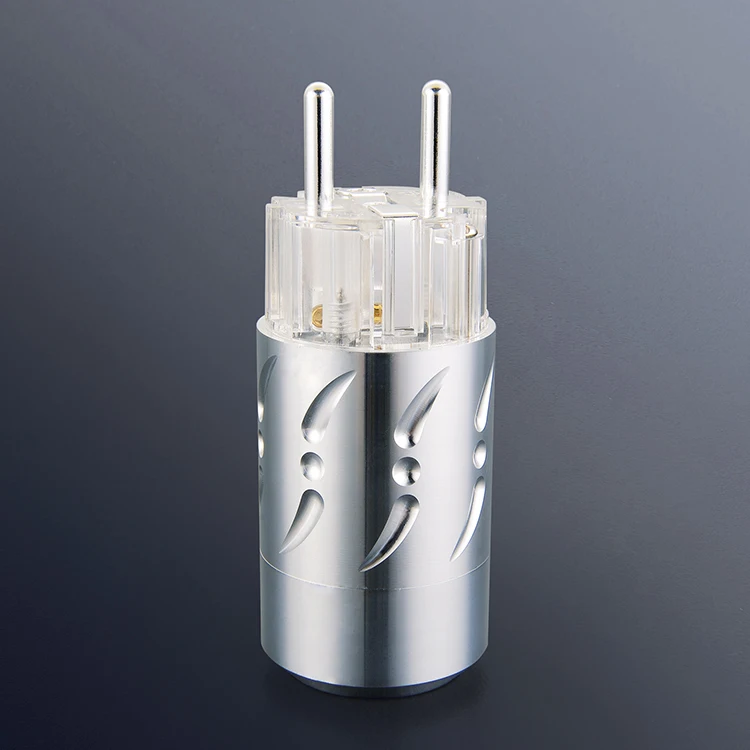 Пара vborg VE512R + VF512R алюминиевая Чистая медь с родиевым покрытием штепсельная вилка