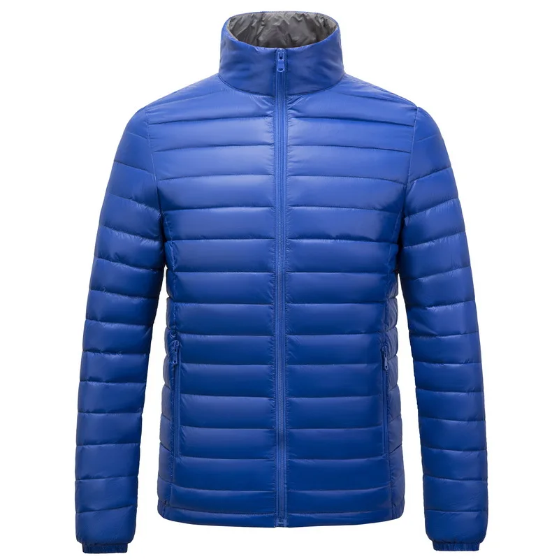 Пуховая куртка Мужская Ультра легкая пуховая мужская зимняя пуховик ветровка со