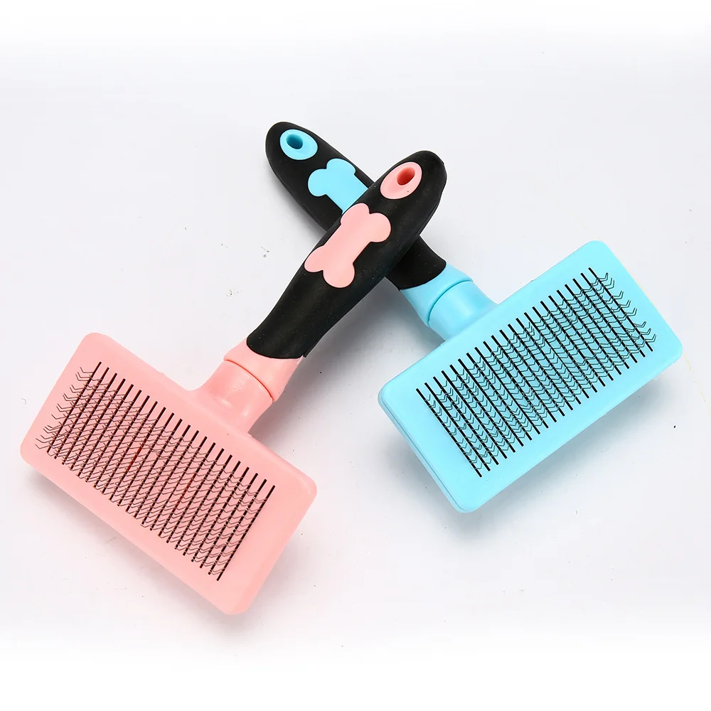 Расчески для собак Hackle кошек Уход Deshedding из нержавеющей стали щетка удаления