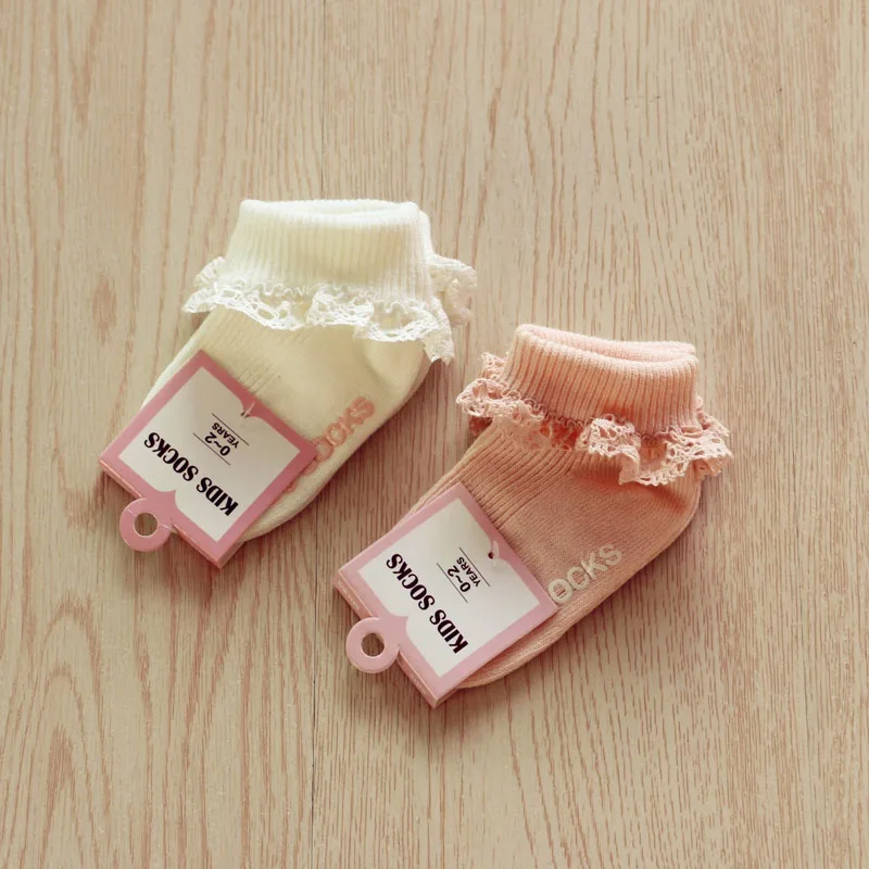 1 предмет новые хлопковые носки для малышей подходят детей кружевные унисекс