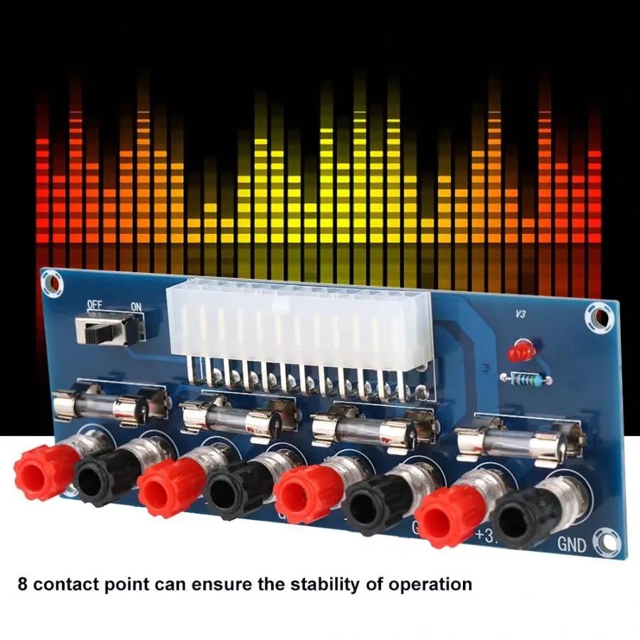 Адаптер шасси настольного ПК блок питания ATX переносная плата выходной модуль