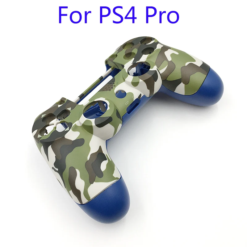 Для Ps4 Pro камуфляжная оболочка армейский зеленый матовый передний + задний